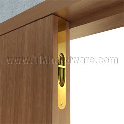 Ives 265 Manual Flush Bolt in Polished Brass Finish (US3)