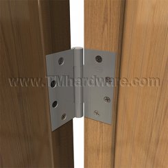 Ives 3PB1, 3 Knuckle, Plain Bearing, Full Mortise, Steel Hinge