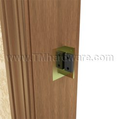 Ives AS895 Angle Stop, For Single Doors, Satin Brass (US4) Finished