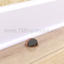 Ives FS13 Door Stop, Dome Shape in Polished Brass Finish (US3)