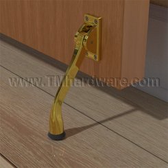 Ives FS455 4" Kick Down Holder, Plate Height 1-3/4", Satin Bronze (US10) Finished