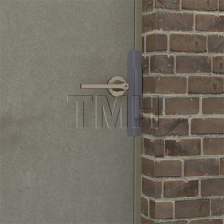 Ives LG12 Lock Guard - Narrow in Primed for Painting (USP)