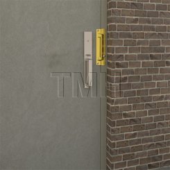 Ives LG1 Lock Guard with Security Pin in Zinc Plated Finish (US2G)