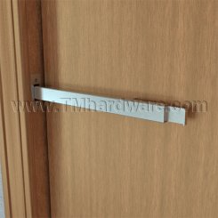 Ives SB1600M1 Surface Bolt in Aluminum Painted Finish (689) - Mortised Strike