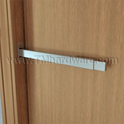 Ives SB1600M2 Surface Bolt in Aluminum Painted Finish (689) - Mortised Strike
