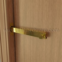 Ives SB1640 Surface Bolt, Made from Brass in Satin Chrome Finish (US26D) - Mortised Strike