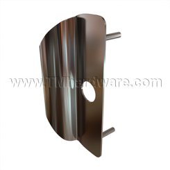 Application of Ives VR814-NL-V Vandal Resistant Trim