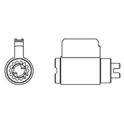 MUL-T-LOCK Replacement Cylinder for Baldwin® Long