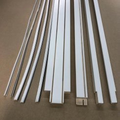 Eclisse Jamb kit in stain grade wood for pocket doors