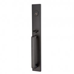 Lausanne Entry set in Flat Black