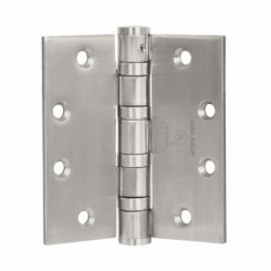 McKinney Standard Hinge Ball Bearing, 5 knuckles, Heavy Weight, Full Mortised Satin Stainless Steel (US32D) Finished