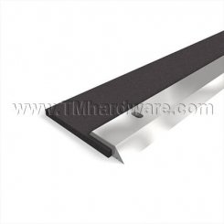 NGP 114S Meeting Stile, .625" Aluminum Overlapping Casing with .9375" Silicone Seal