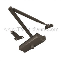 Norton 160, Door Closer, Surface Closer, Tri-packed, adjustable size 1-4, No Hold Open, Aluminum Painted Finish