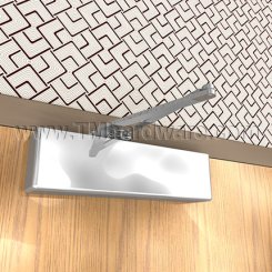 Norton 7500H, Hold Open, Door Closer, Surface Closer, Tri-packed: regular, parallel or top jamb (to 3" reveal), Dark Bronze Painted Finish