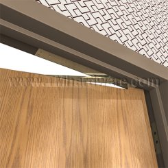 Norton 7900 Series, Door Closer, Overhead Concealed, Multi-size spring 1-3, Non-hold Open, Aluminum Painted Finish