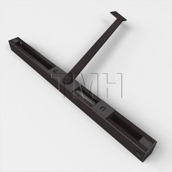 Norton Checkmate 9ADJ Series, Adjustable, Surface, Heavy Duty, Stop And Holder, Hold Open, Aluminum Painted Finish