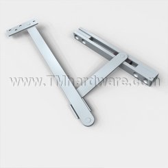 Norton Checkmate 8HD Series, Surface, Extra Heavy Duty, Stop And Holder, Hold Open, Aluminum Painted Finish