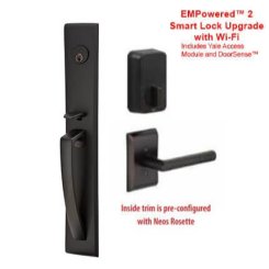 Emtek 4816MDC Entry Set in Polished Chrome Finish (US26)