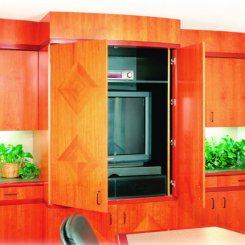 Hafele Accuride 1332 Pocket Pivot Door System, Includes 1-3/8" Hinges, Doors up to 75 LB