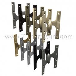 Deltana, Full Mortise, Olive Knuckle Hinge, 6" x 5"