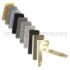 Deltana #PH40 Knife Pivot Hinge, Solid Brass, For Doors up to 70 LB