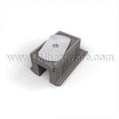Hafele EKU Clipo, Service Port for Upper Track with Rotating Fasteners