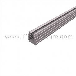 Hafele Glazing Gasket for Glass Profile, Slido Design 25 IF G, 98"
