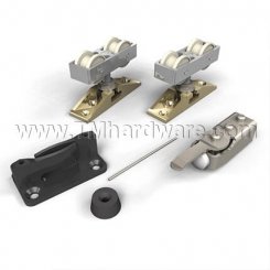 Hawa Junior 40 Z Sliding Door Hardware, Ceiling Mount Track, up to 88 Lbs