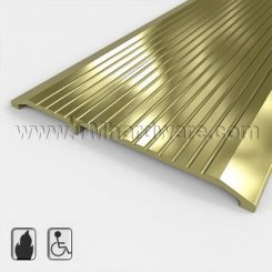 NGP 428BR Utility Threshold, 8" Brass, .5" Height