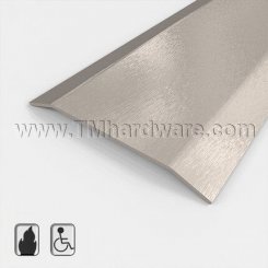 NGP 612SS Utility Threshold, 6" Stainless Steel, .5" Height