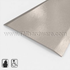 NGP 613SS Utility Threshold, 6" Stainless Steel, .25" Height