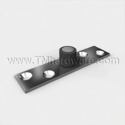 Pemko 106R/94 Roller Guide, Steel/Brass