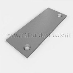 Door Hinge Fillers Plates for Beveled Edge (Handed) Doors, 25 Pk.