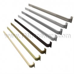 Rockwood 11 Slanted Push Bar With Base Plate, 24" - 36"