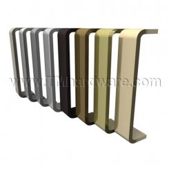 Rockwood #122 - 123 Flat Surface Door Pull Bar, 6" - 8" CTC