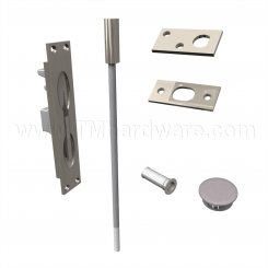 Rockwood 555x18BFB Lever Extension Flush Bolt With Bottom Fire Bolt