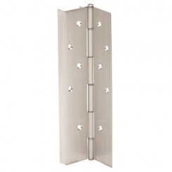 Ives 705 Pin and Barrel, Full Mortise, Full Wrap, Stainless Steel Continuous Hinge