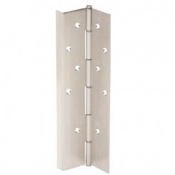 Ives 715 Pin and Barrel, Half Wrap, Stainless Steel Continuous Hinge