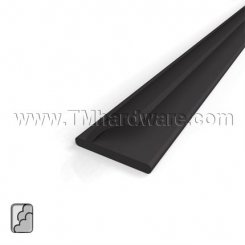 Zero #117S Adhesive Weatherstrip, Silicone Half Bulb .400" W