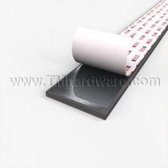 Zero #8780 Adhesive Weatherstrip and Mullion Shield, Neoprene .094"