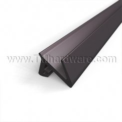 Zero #8841R Kerf Weatherstripping, Polyvinyl, .438" V-Shaped Seal
