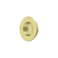 Deltana Flush Pull FP178, Round, Heavy Duty, Solid Brass