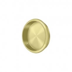 Deltana Flush Pull FP221R, Round, Solid Brass, 2-1/2" Diameter