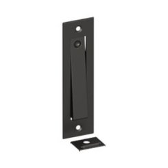 Deltana Pocket Door Jamb Bolt, 4-5/8" X 1-1/4", Polished Brass (US3) Finished