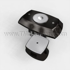 Rixson 997M Electromagnetic Door Holder, Wall Mounted, Conceled Wiring, 2-5/8" Projection, Dark Satin Bronze, Equiv Finish
