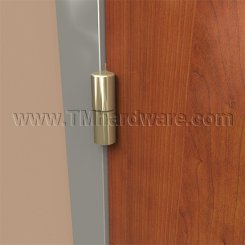 Norton EM19, Door Closer Pivot, Electrified Intermediate Pivot, 3/4" Offset, Right Handed, Satin Chrome Plated Finish