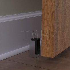 Door Stop, Rockwood RM857 Tall Square - 2-3/4" Projection