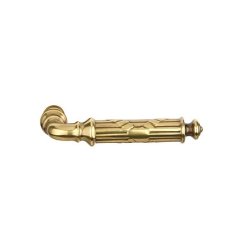Emtek 4211RBL Wilshire Brass Tubular Entry Set in Polished Brass-Lifetime Finish (US3)