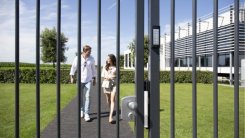 Locinox SLIMSTONE-2, Weather Resistant Keypad With 2 Integrated Relays, Black Finish