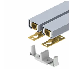 Hager 9611CS Bypass Track Sliding Door Series, 150 Lbs./Door